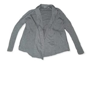 JM collection petite open sweater